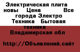 Электрическая плита,  новы  › Цена ­ 4 000 - Все города Электро-Техника » Бытовая техника   . Владимирская обл.